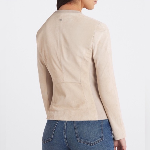 Soia & Kyo sianne lambs leather gray fitted jacket - Picture 14 of 14